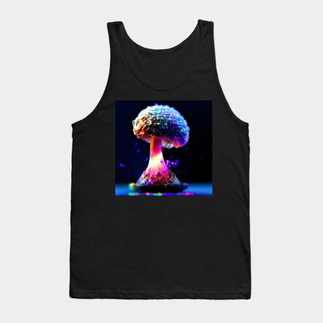 Alien Mushroom version 2 Tank Top by inner illusion ai